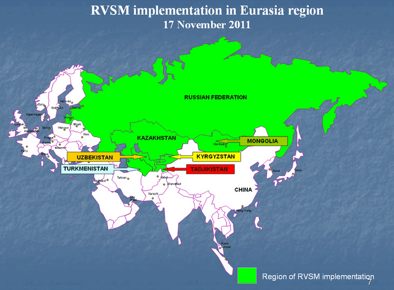 RVSM Eurasia