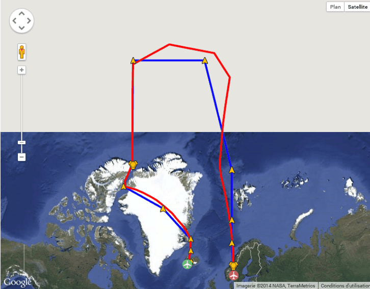 Arctic flight