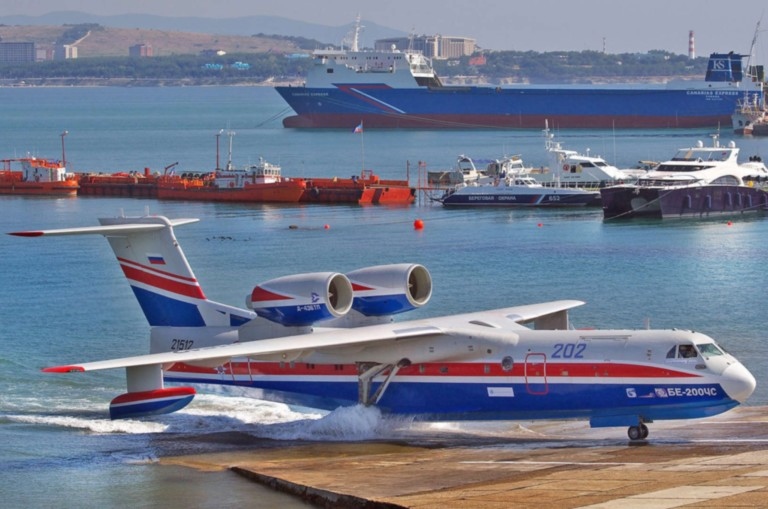 Beriev cockpit
