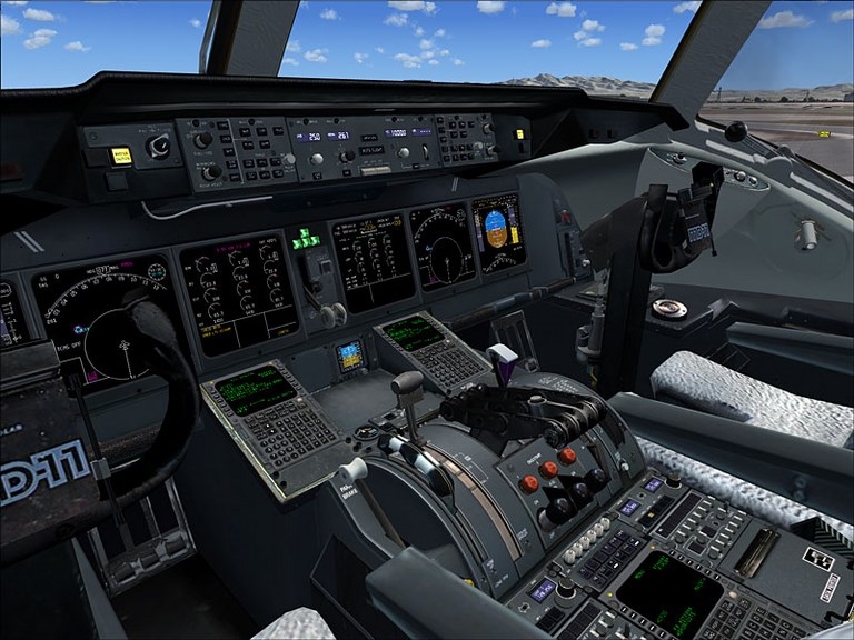MD-11 cockpit