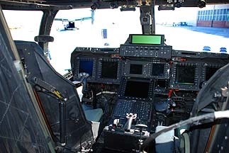 Osprey cockpit